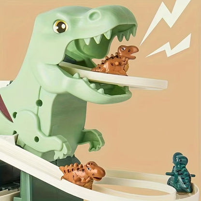 Dinosaur Climbing Slide Music Toy | With 5 Dinosaurs