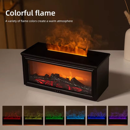 Fireplace Essential Oil Diffuser Humidifier