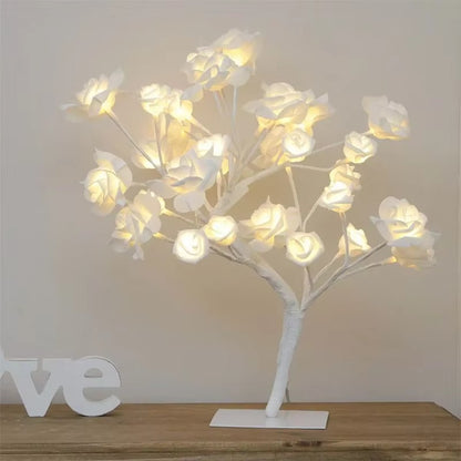 LED Rose Flower Table