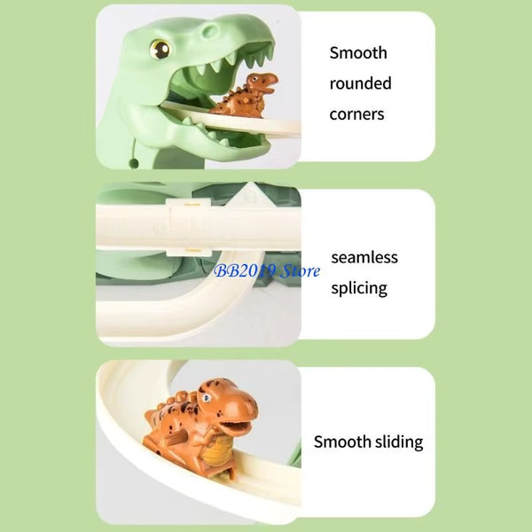 Dinosaur Climbing Slide Music Toy | With 5 Dinosaurs