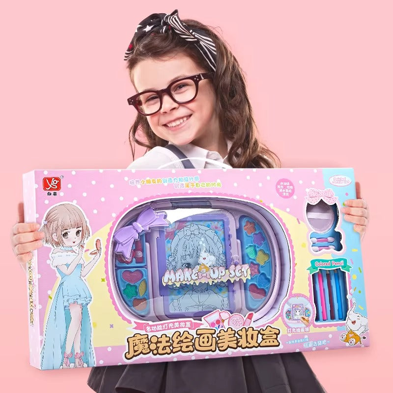 Girls Makeup Drawing Set