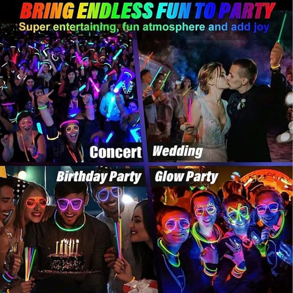 50 PCS Party Light Glow Sticks