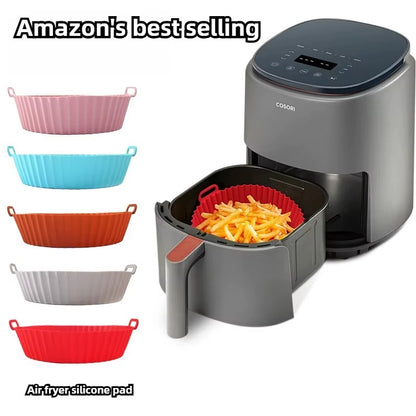 Airfryer Baking Reusable Silicone Basket