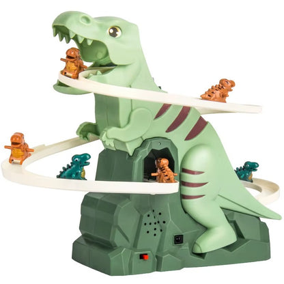 Dinosaur Climbing Slide Music Toy | With 5 Dinosaurs