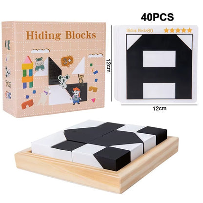 Puzzle Hidden Building Blocks