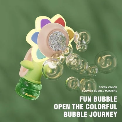 Sunflower Bubble Machine