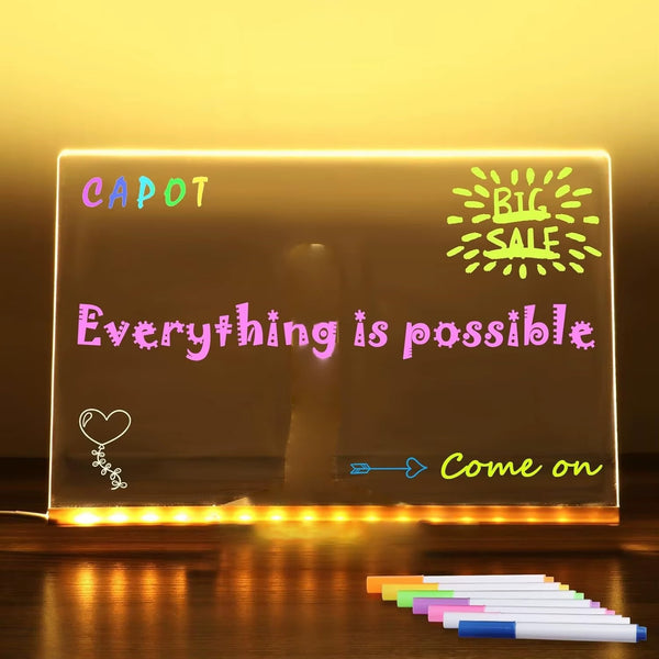 LED Acrylic Light Board (Large Size)