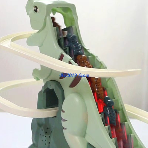 Dinosaur Climbing Slide Music Toy | With 5 Dinosaurs