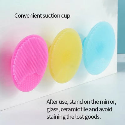 Soft Silicone Baby Bath Brush | 3 Pack
