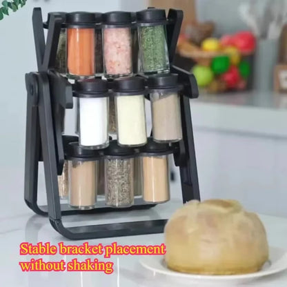 18 Jar Rotating Spice Rack