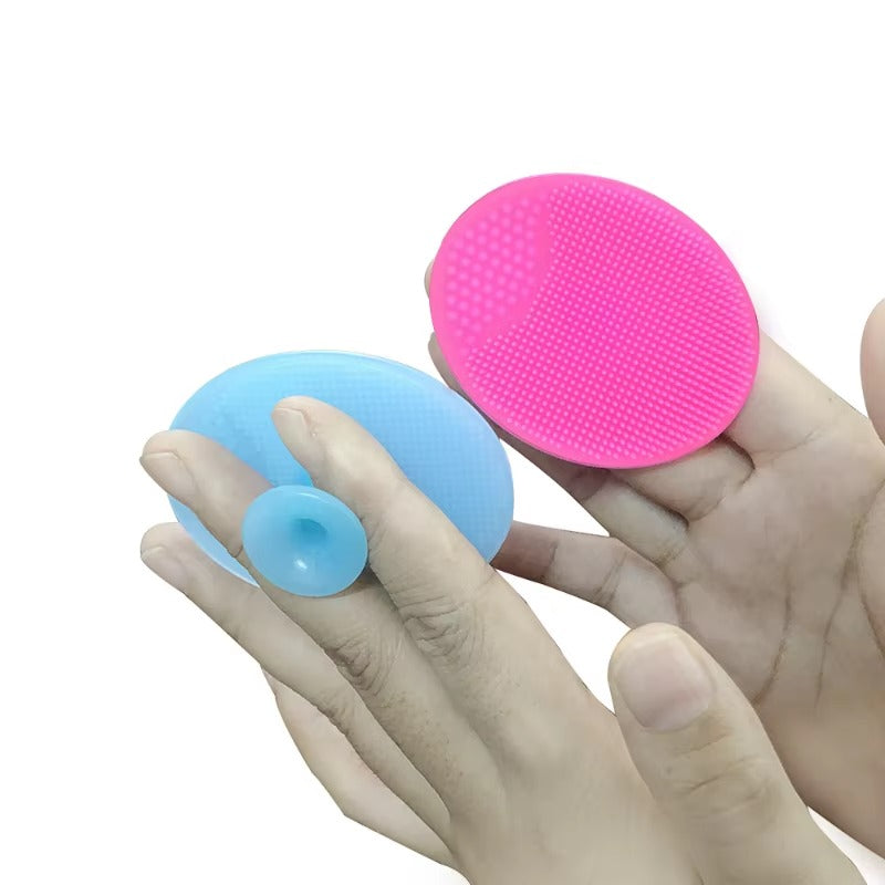 Soft Silicone Baby Bath Brush | 3 Pack