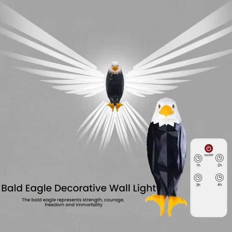Bald Eagle Night Light Projection Lamp