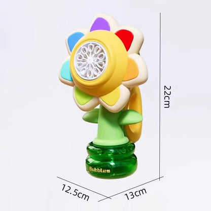 Sunflower Bubble Machine