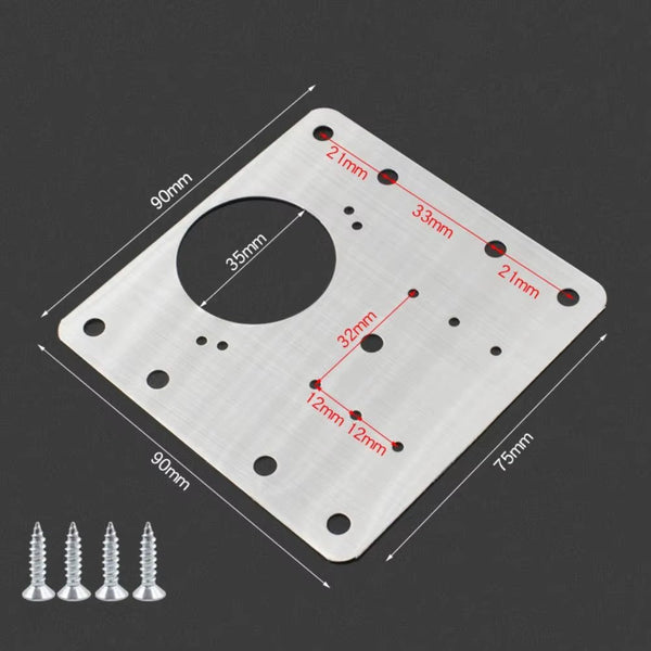 Stainless Steel Hinge Repair Plate