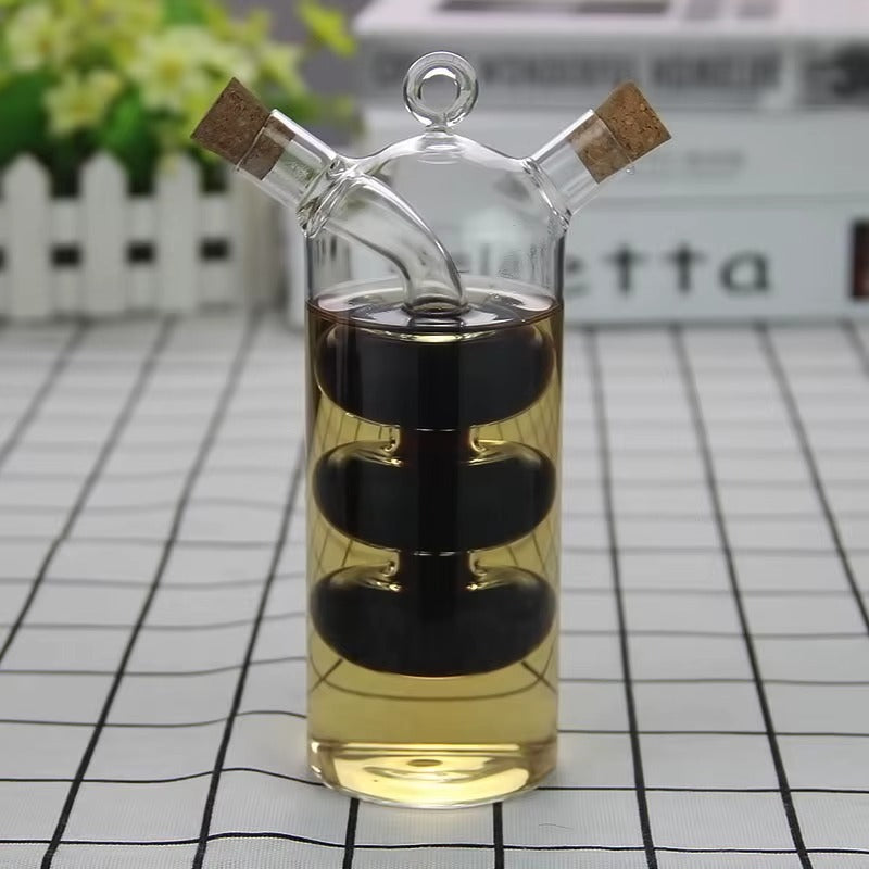 Interlocking Oil & Vinegar Bottle