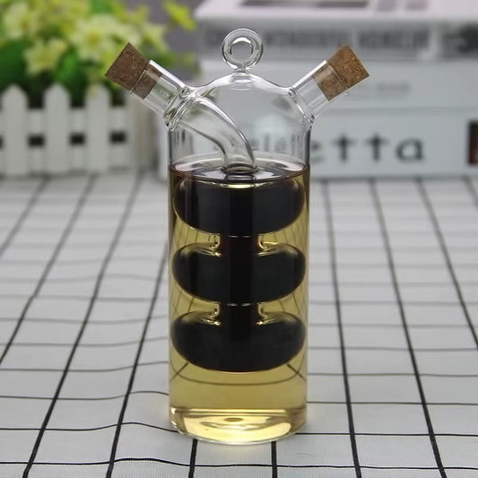 Interlocking Oil & Vinegar Bottle