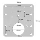 Stainless Steel Hinge Repair Plate