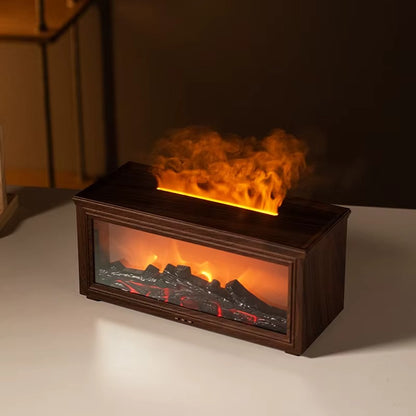 Fireplace Essential Oil Diffuser Humidifier