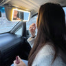 LED Flip Visor Mirror