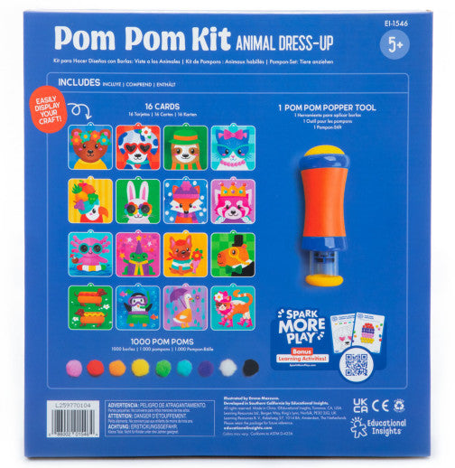 Pom Pom Kit Animal Dress-up