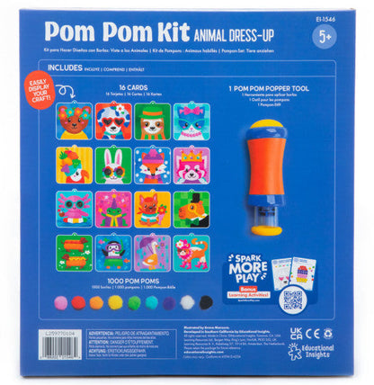 Pom Pom Kit Animal Dress-up