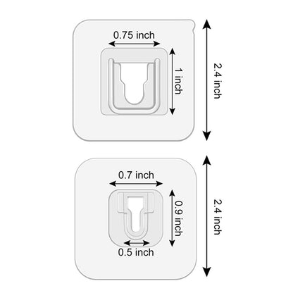 Double Sided Wall Hooks | 12 Pack